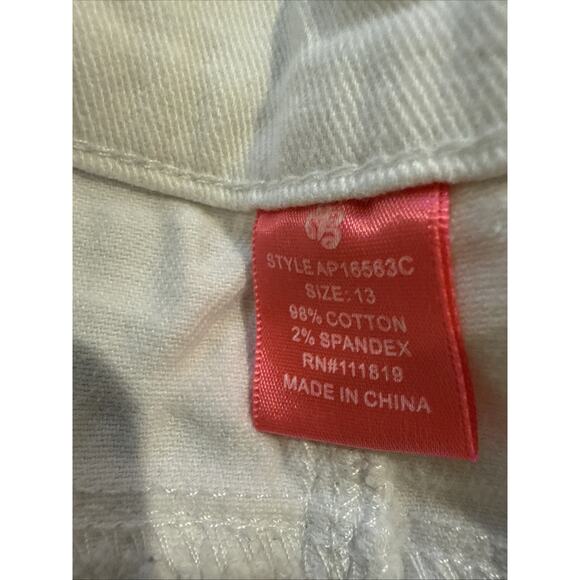 Unbranded-Womens Jeans Distressed Skinny-White-size 13 - Picture 7 of 11